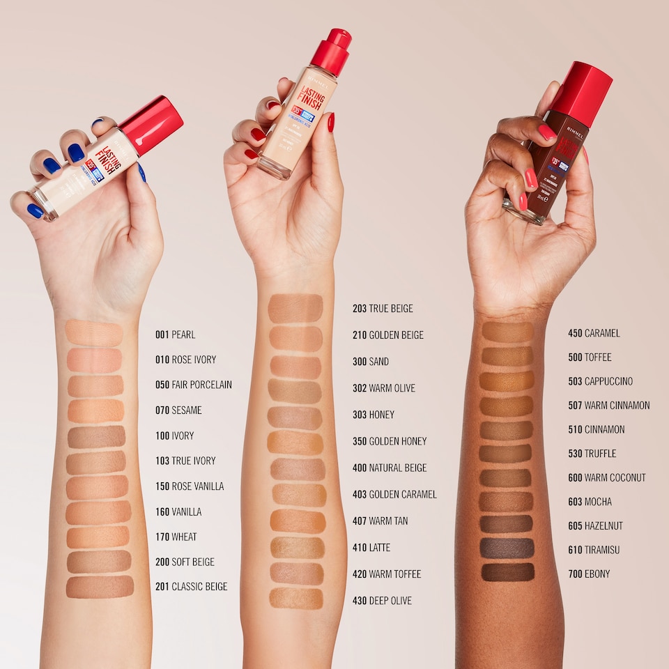 image 1 of Rimmel Lasting Finish Foundation 200 Soft Beige 30Ml