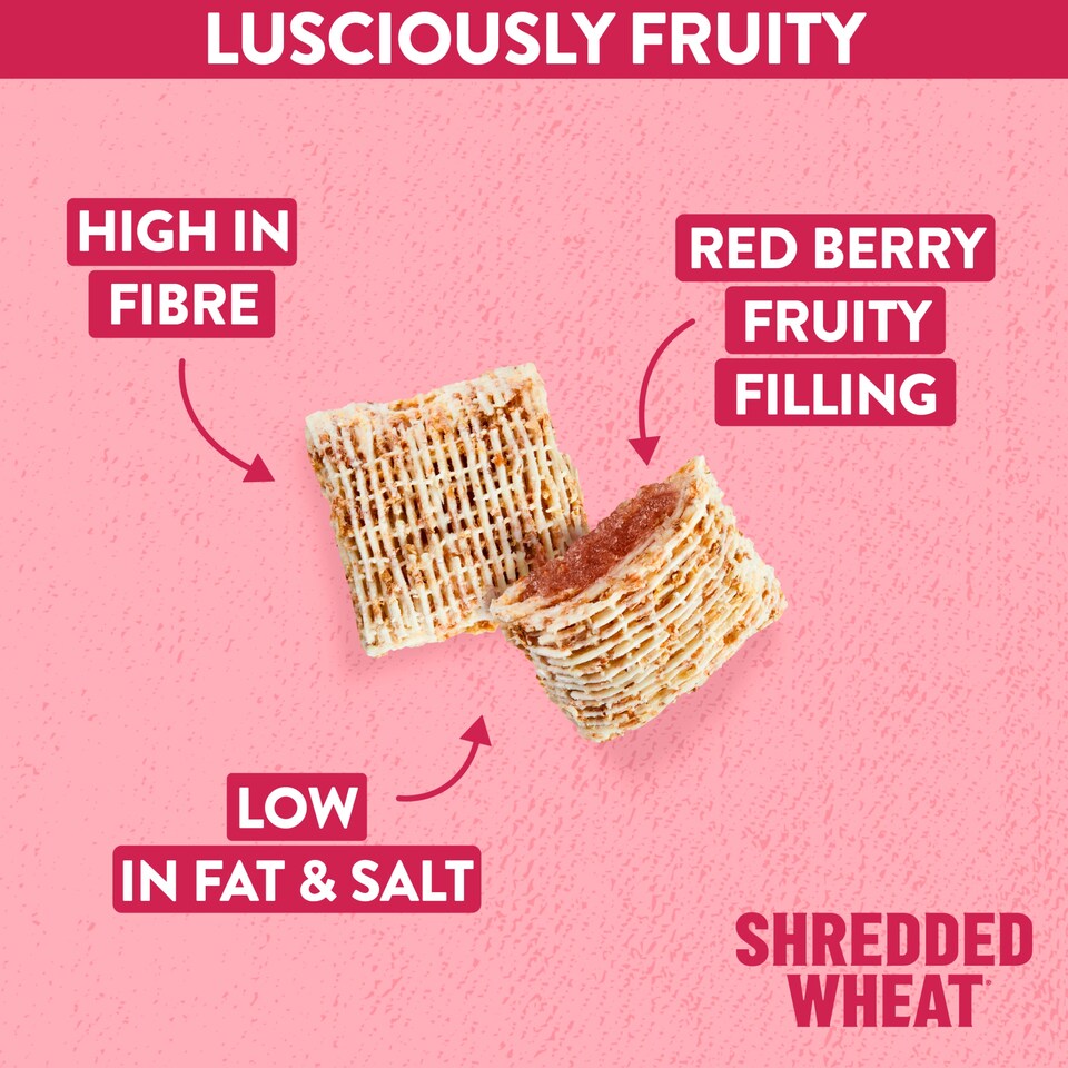 image 1 of Shredded Wheat Red Berries & Vanilla 450G