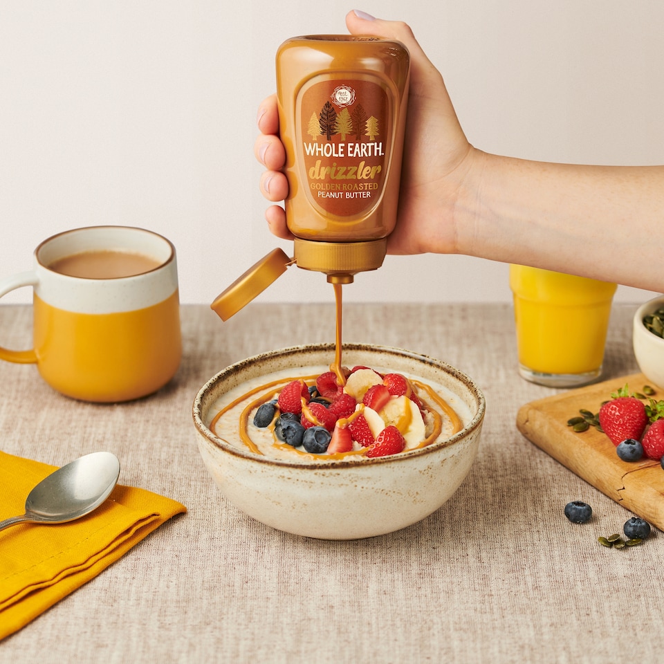 image 1 of Whole Earth Drizzler Golden Roasted Peanut Butter 320G