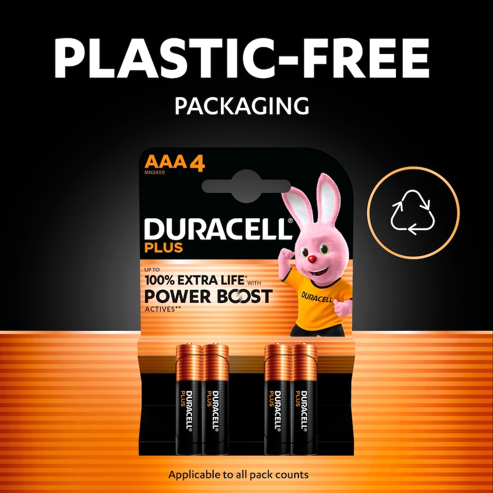image 1 of DURACELL PLUS AAA 12 PACK
