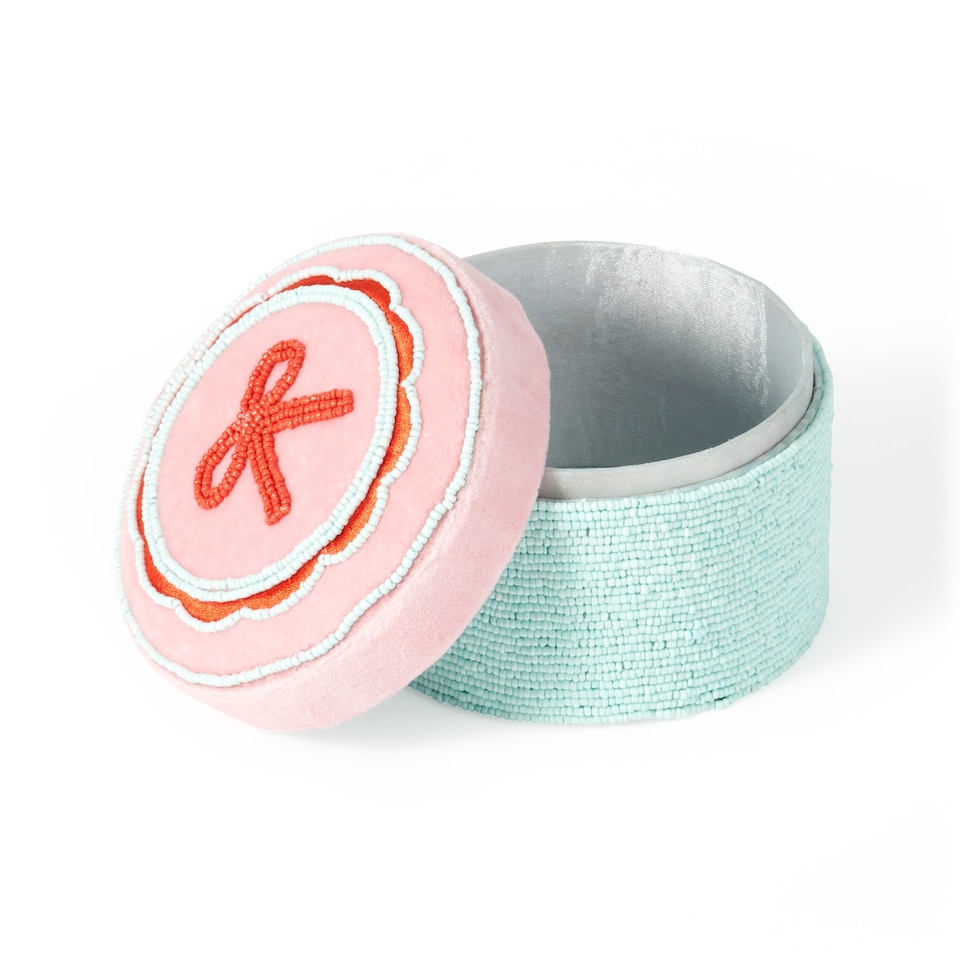 image 1 of Paperchase Valentines Beaded Box