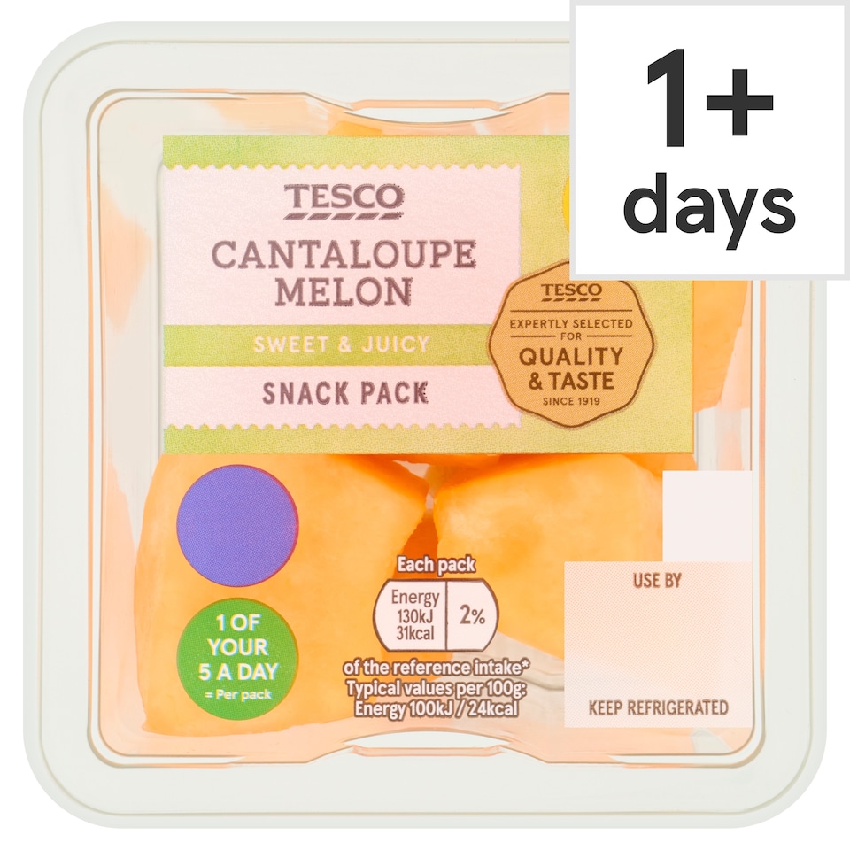 Tesco Cantaloupe Melon 130g