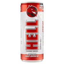 Hell Red Grape Strong energetický nápoj 250ml