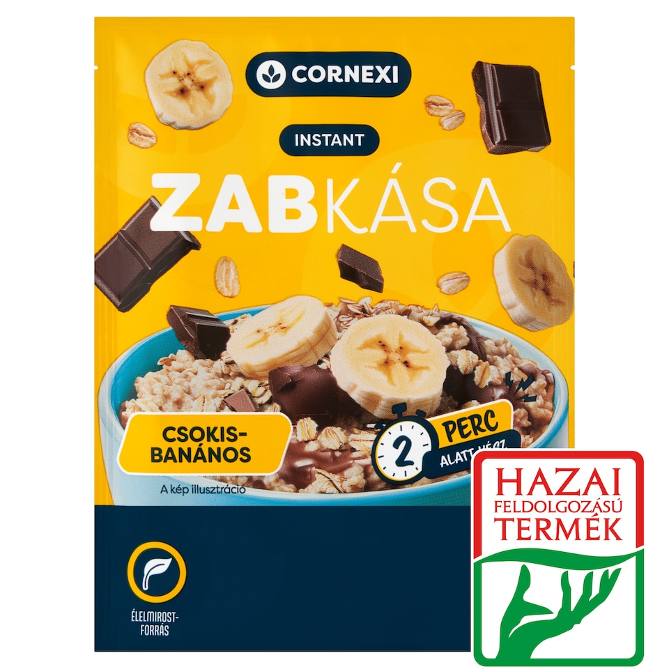 Cornexi csokis-banános instant zabkása 55 g