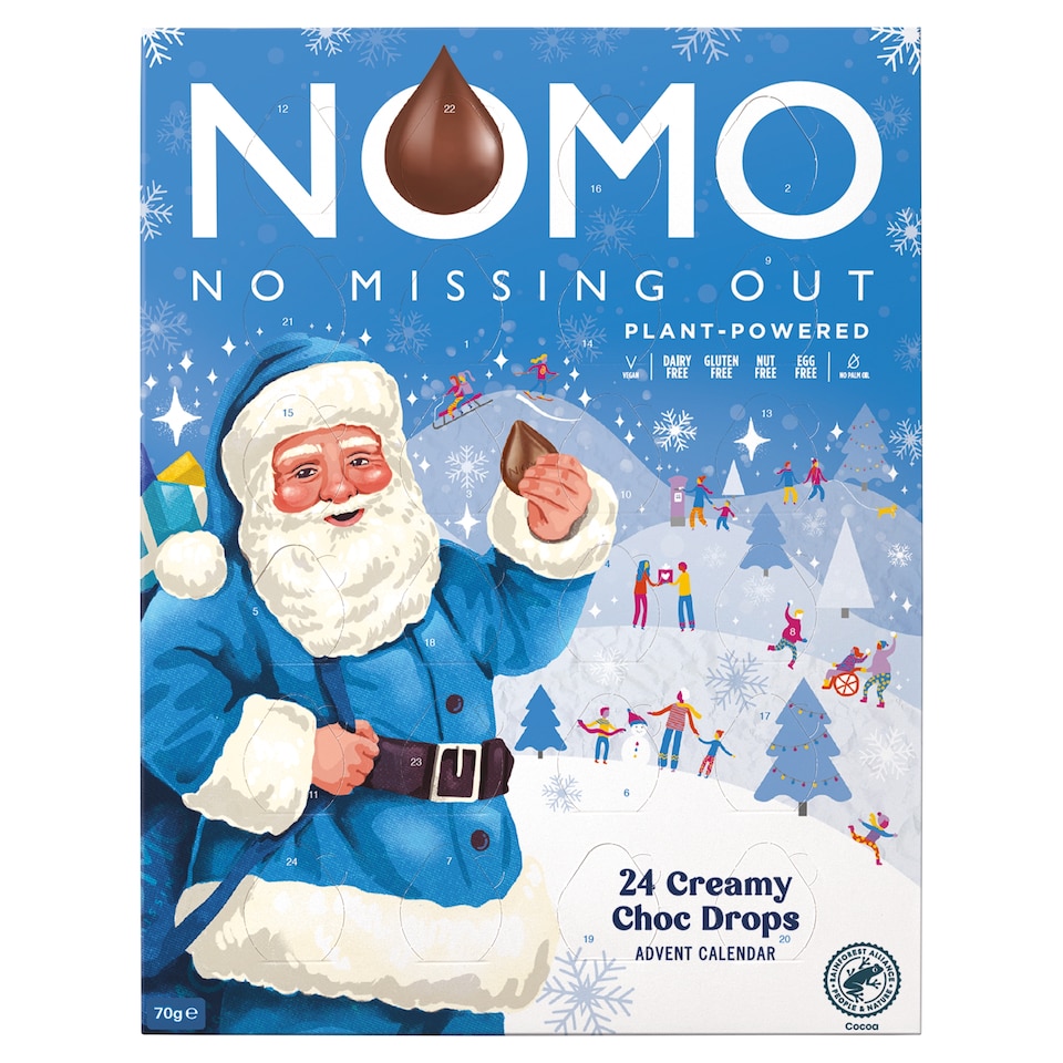 NOMO Creamy Choc Advent 70g