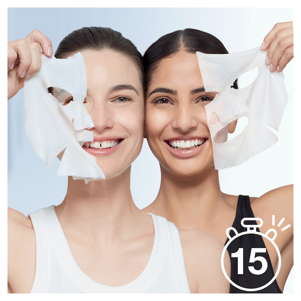 image 1 of Garnier Moisture Bomb Hydrating Face Mask Lavender