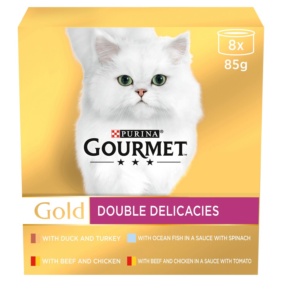 image 1 of Gourmet Gold Tinned Double Delicacies 8X85g