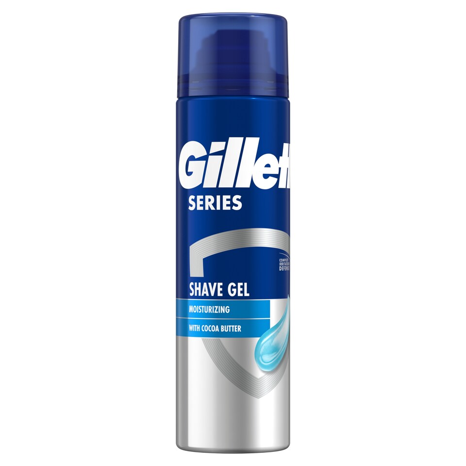 obrázok 1 z Gillette Series Hydratačný Gél Na Holenie S Kakaovým Maslom, 200ml