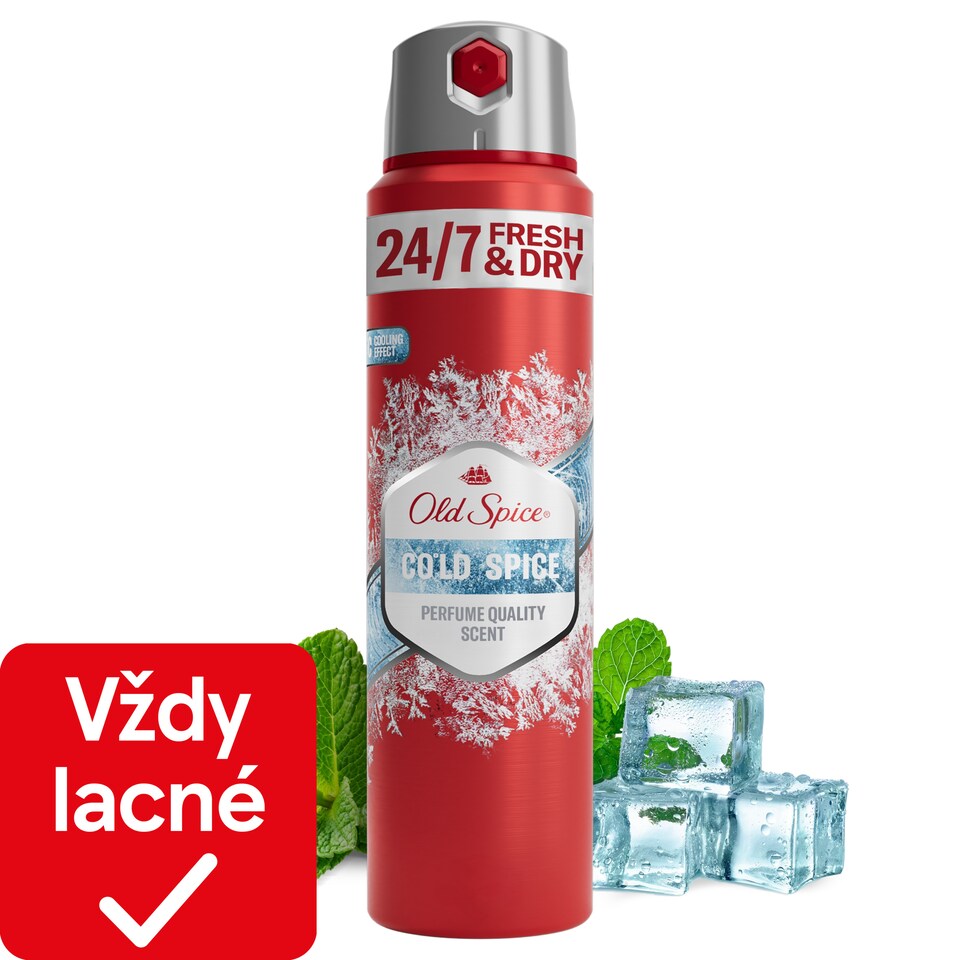 image 1 of Old Spice Cold Spice Men's Antiperspirant Spray 150 ml