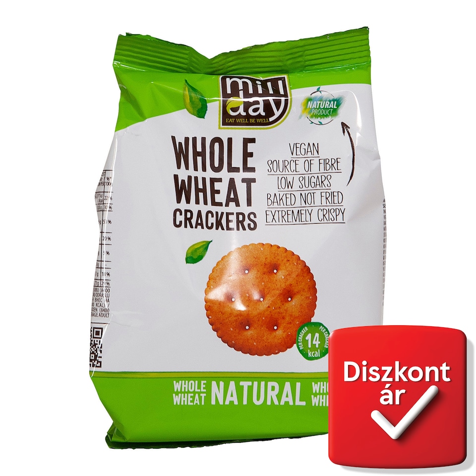 MILL DAY teljes kiőrlésű kréker natúr 100 g
