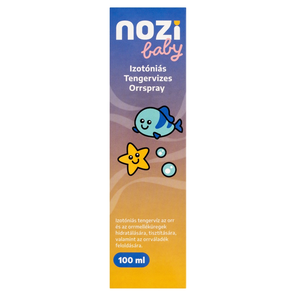 Nozi Baby izotóniás tengervizes orrspray 100 ml  1. kép