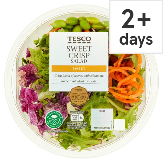 Tesco Sweet Crisp Salad 128G Tesco Groceries