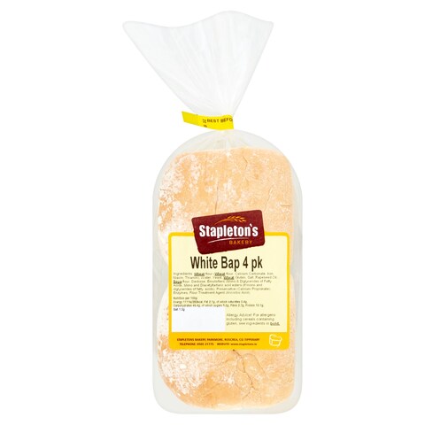 Stapletons Baps 400G - Tesco Groceries