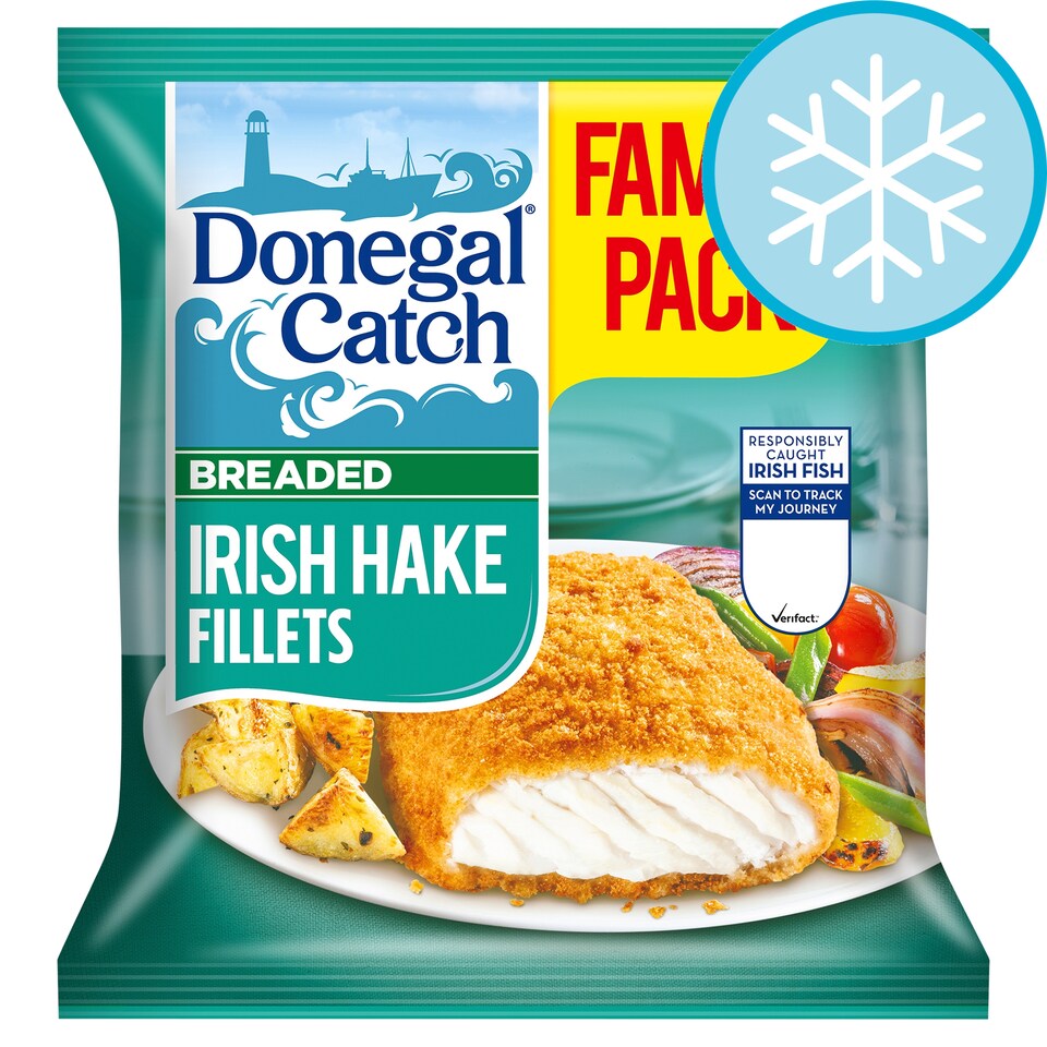 Donegal Catch Breaded Irish Hake Fillets 519G