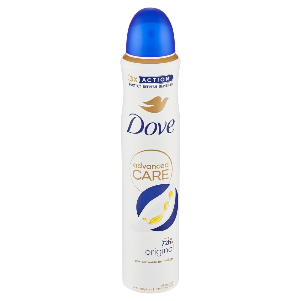 Obrázek 1 pro produkt Dove Advanced Care Original antiperspirant ve spreji 200ml