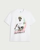 image 4 of Bob Marley Pure Cotton Team Jamaica T-Shirt in White