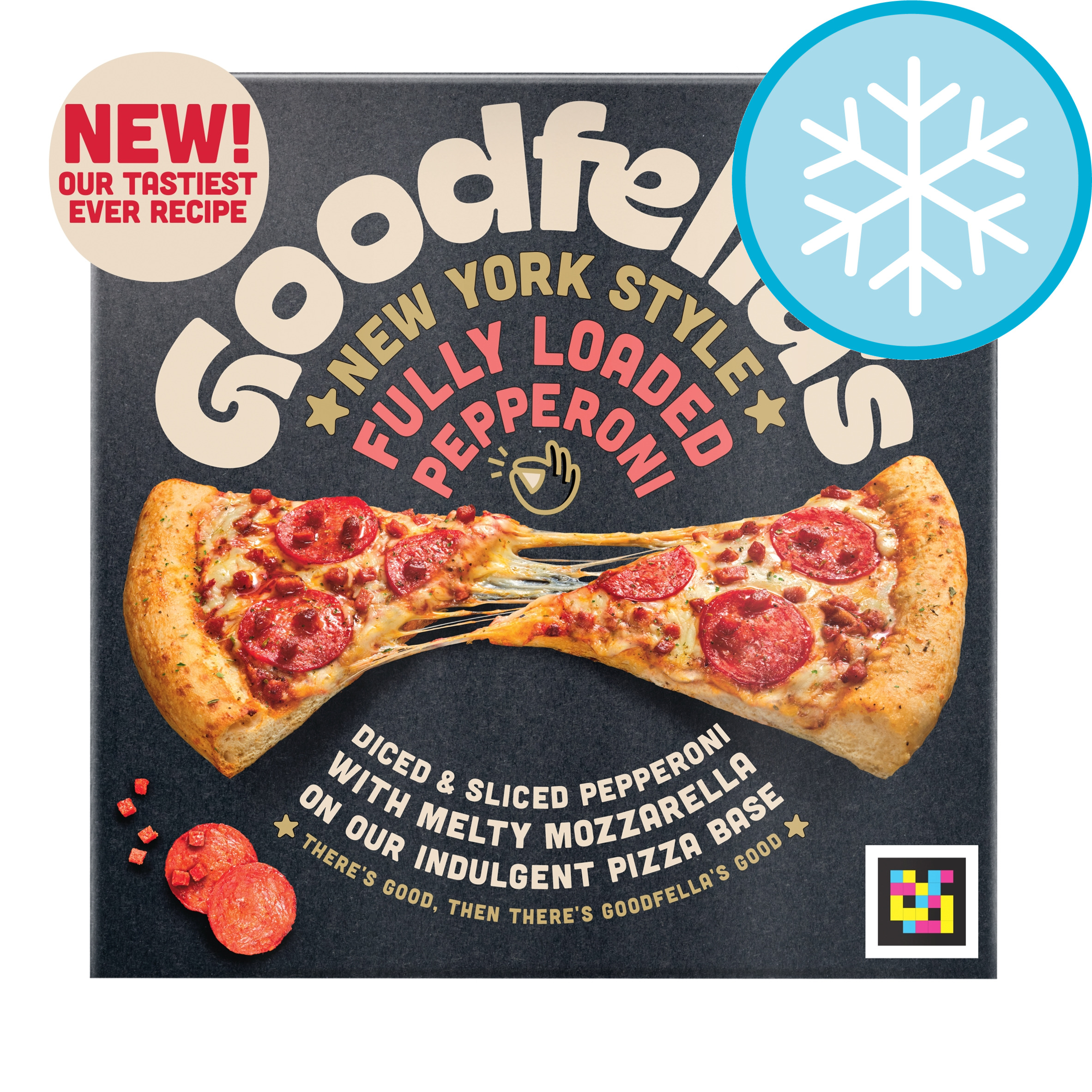 Goodfella s New York Style Fully Loaded Pepperoni Pizza 532g Tesco Goodfella s New York Style Fully Loaded Pepperoni Pizza 532g Tesco