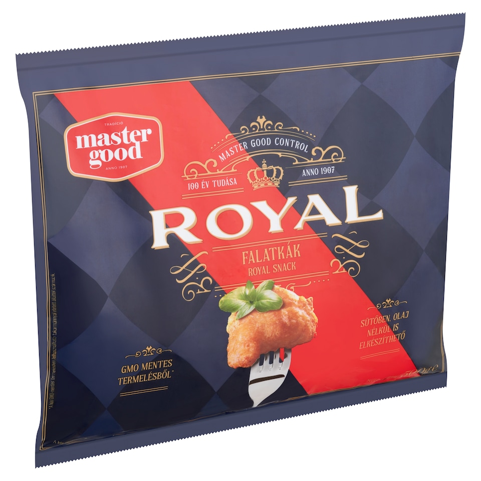 Master Good Royal falatkák gyorsfagyasztott, főtt-sült tempura panírral bevont csirkemellfilé 500 g