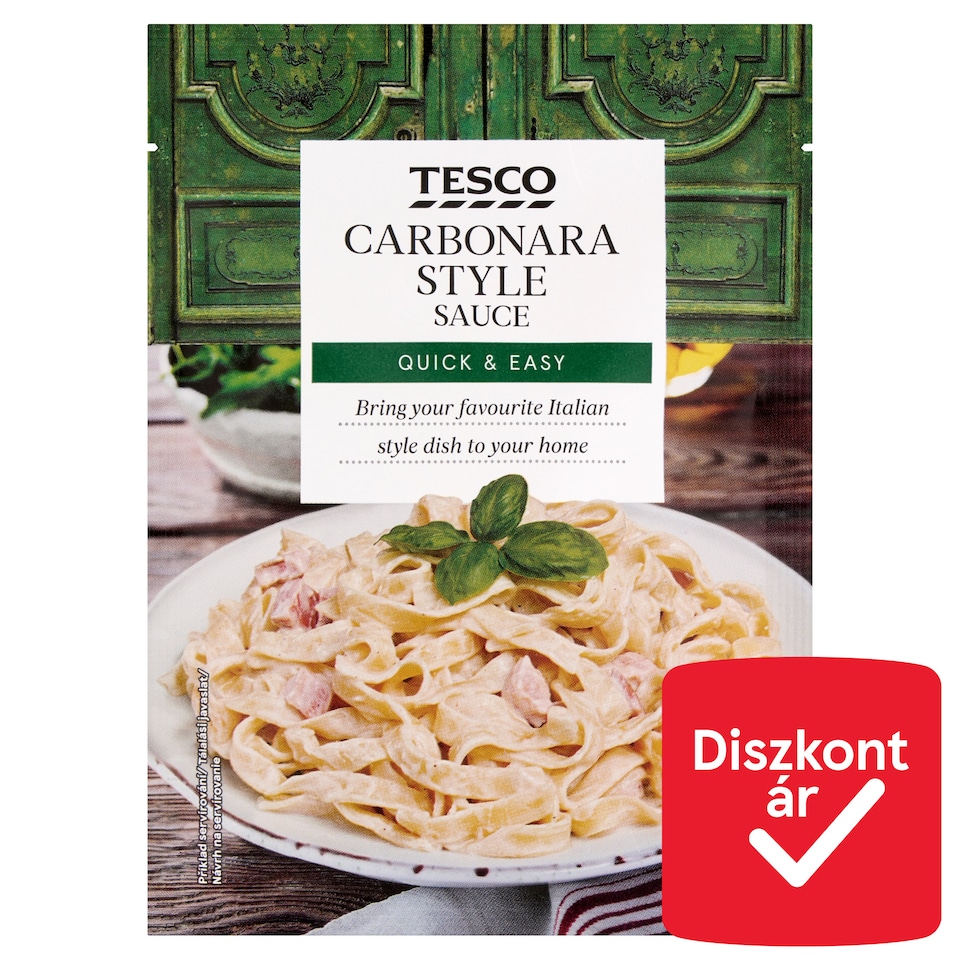 Tesco Carbonara Style Sauce 43 g