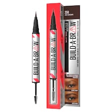 Maybelline Build-A-Brow 2-in-1 Brow Pen, Ash Brown