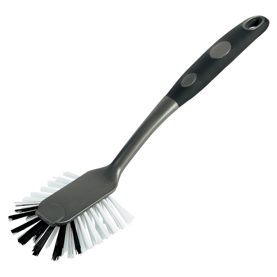 Tesco Round Dish Brush Platinum