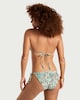 image 3 of F&F Floral Tie Side Bikini Bottoms in Cream
