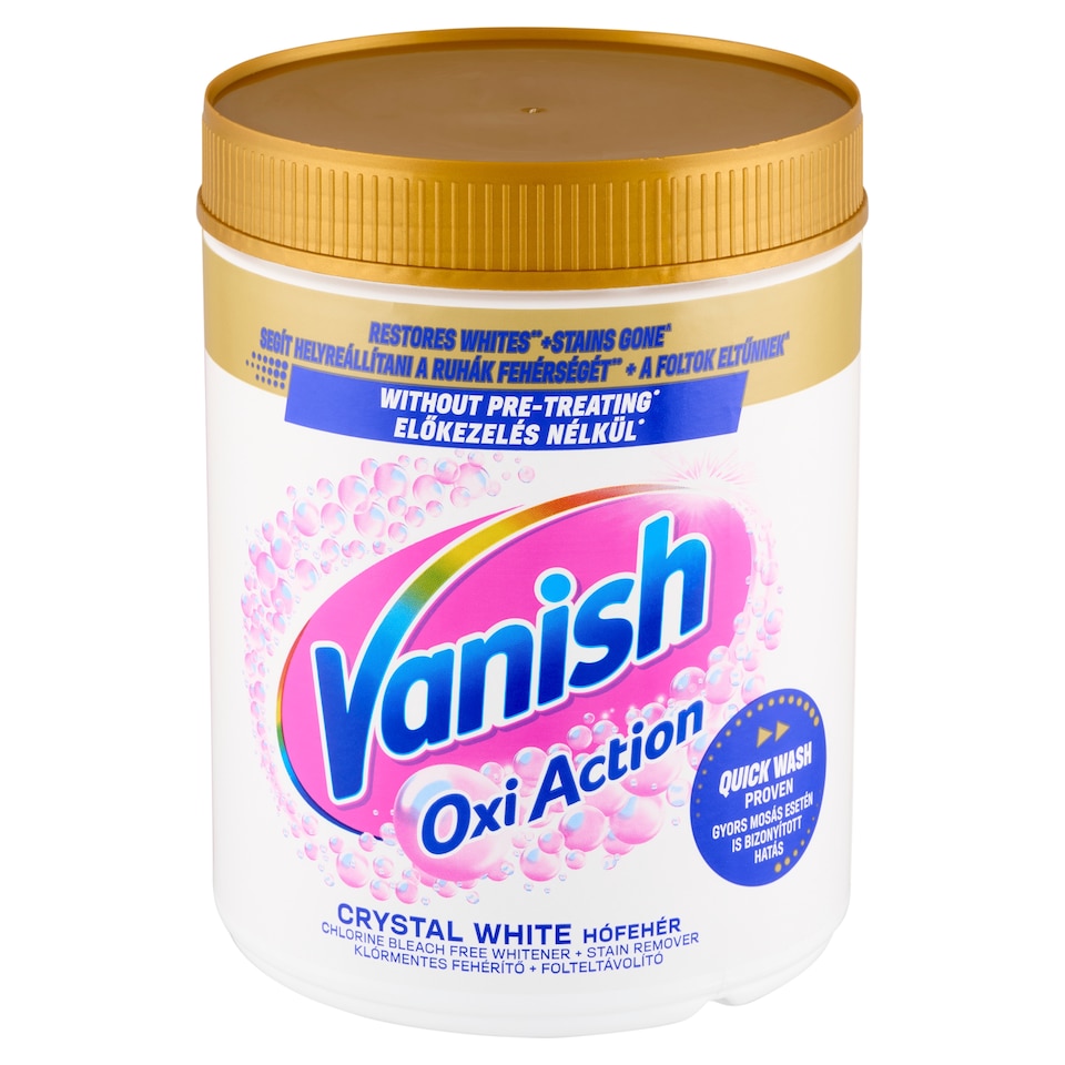 Vanish Oxi Action folteltávolító és fehérítő por 970 g  1. kép