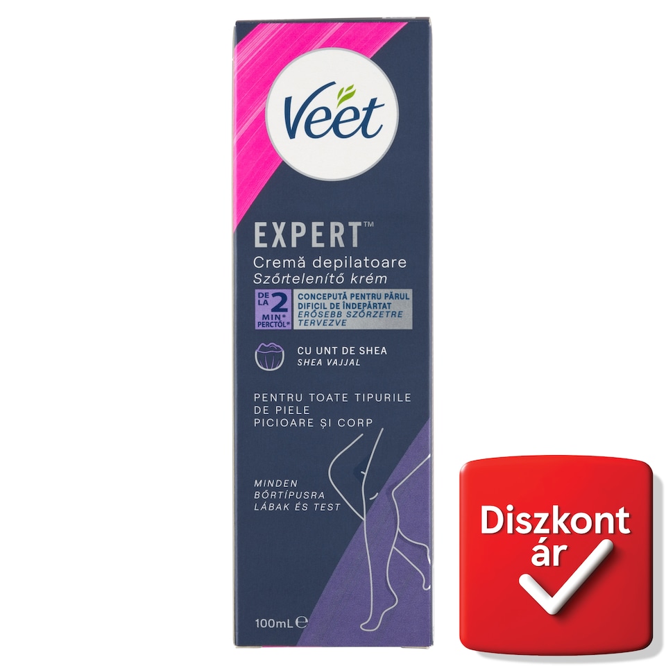 image 1 of Veet Expert Hair Removal Cream with Shea Butter 100 ml
