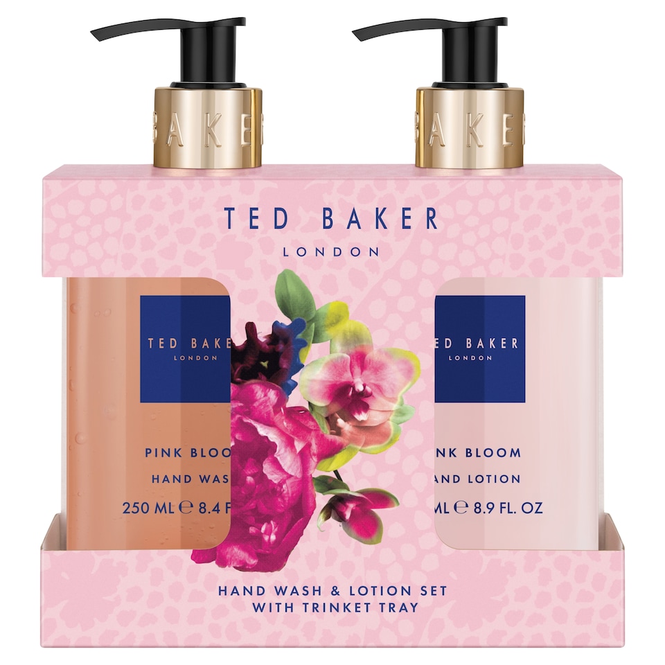 image 1 of Ted Baker Fusion Hand Wash & Lotion Set with Trinket Tray.