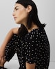 image 2 of F&F 2-Piece Pure Cotton Polka Dot Pyjama Set in Multi Black