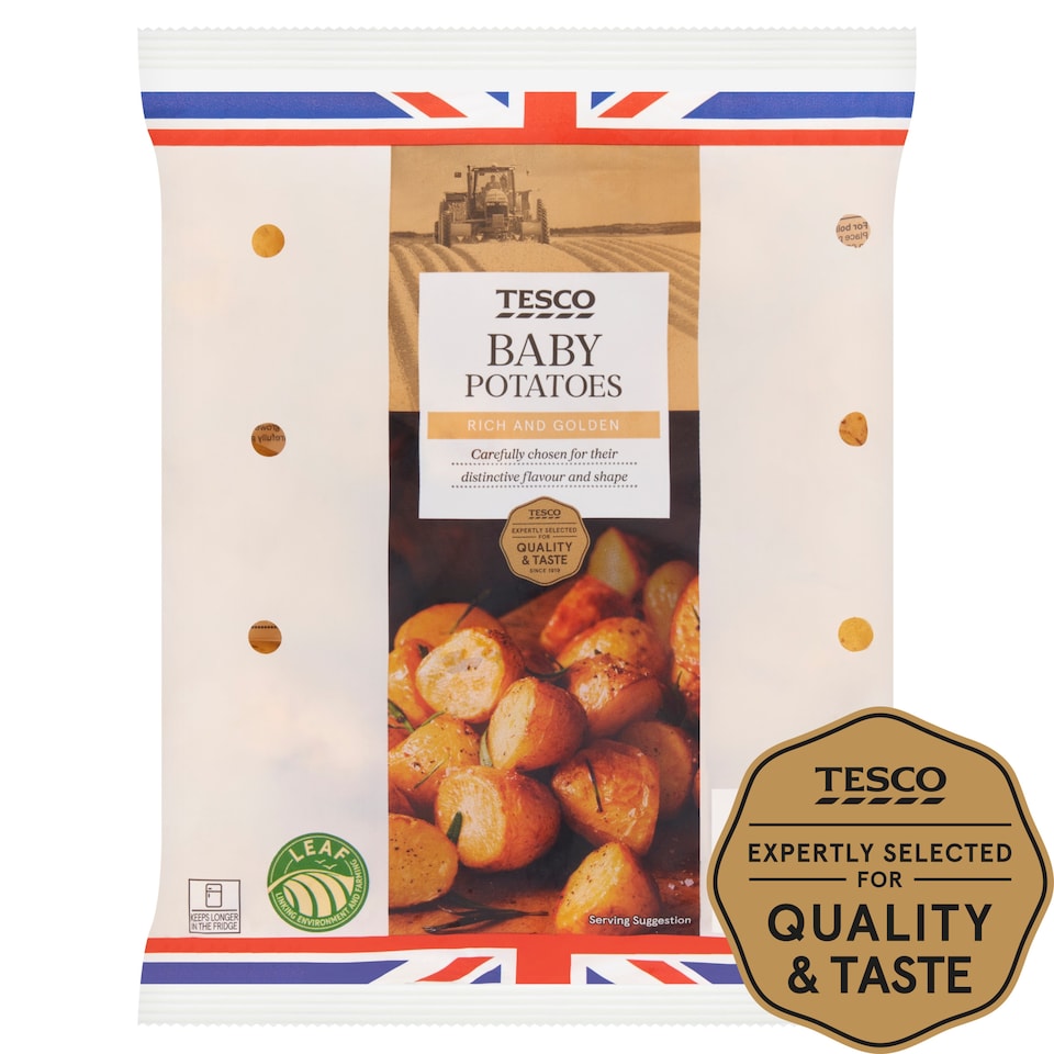 Tesco Baby Potatoes 750G