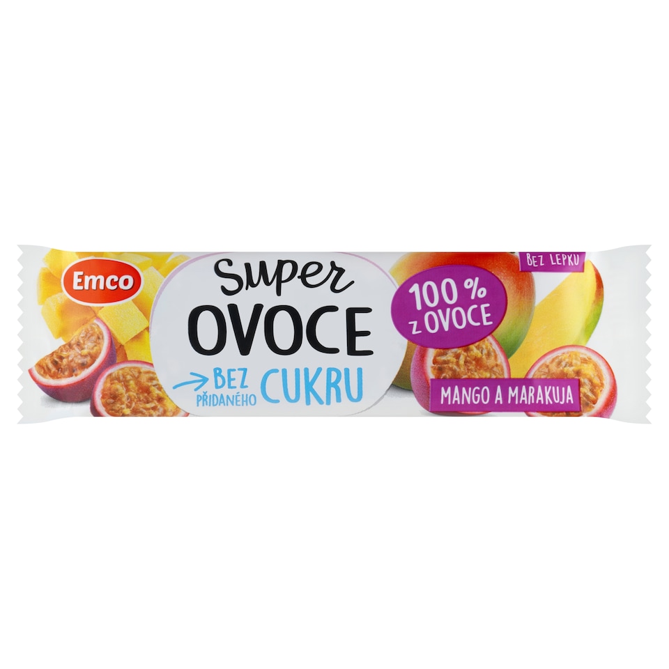 Emco Super Ovoce Mango and Passion Fruit 30g