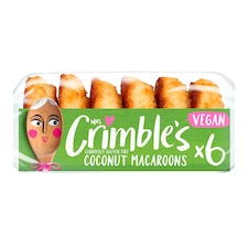 Mrs Crimble's Gluten Free Coconut Macaroons 6 Pack 180g