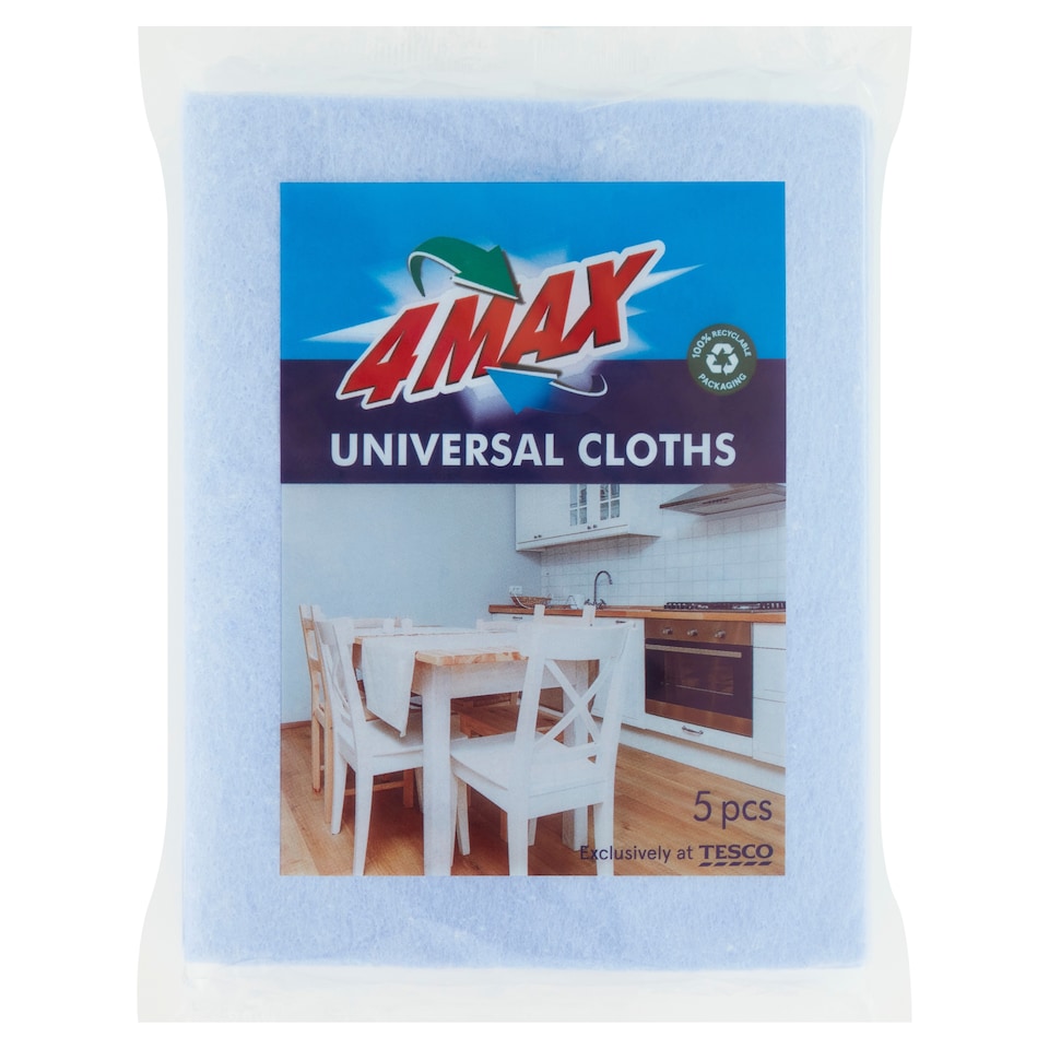 4MAX Universal Cloths 5 pcs