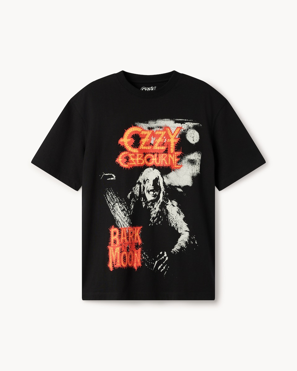 image 1 of Ozzy Osbourne Pure Cotton Halloween T-Shirt in Black