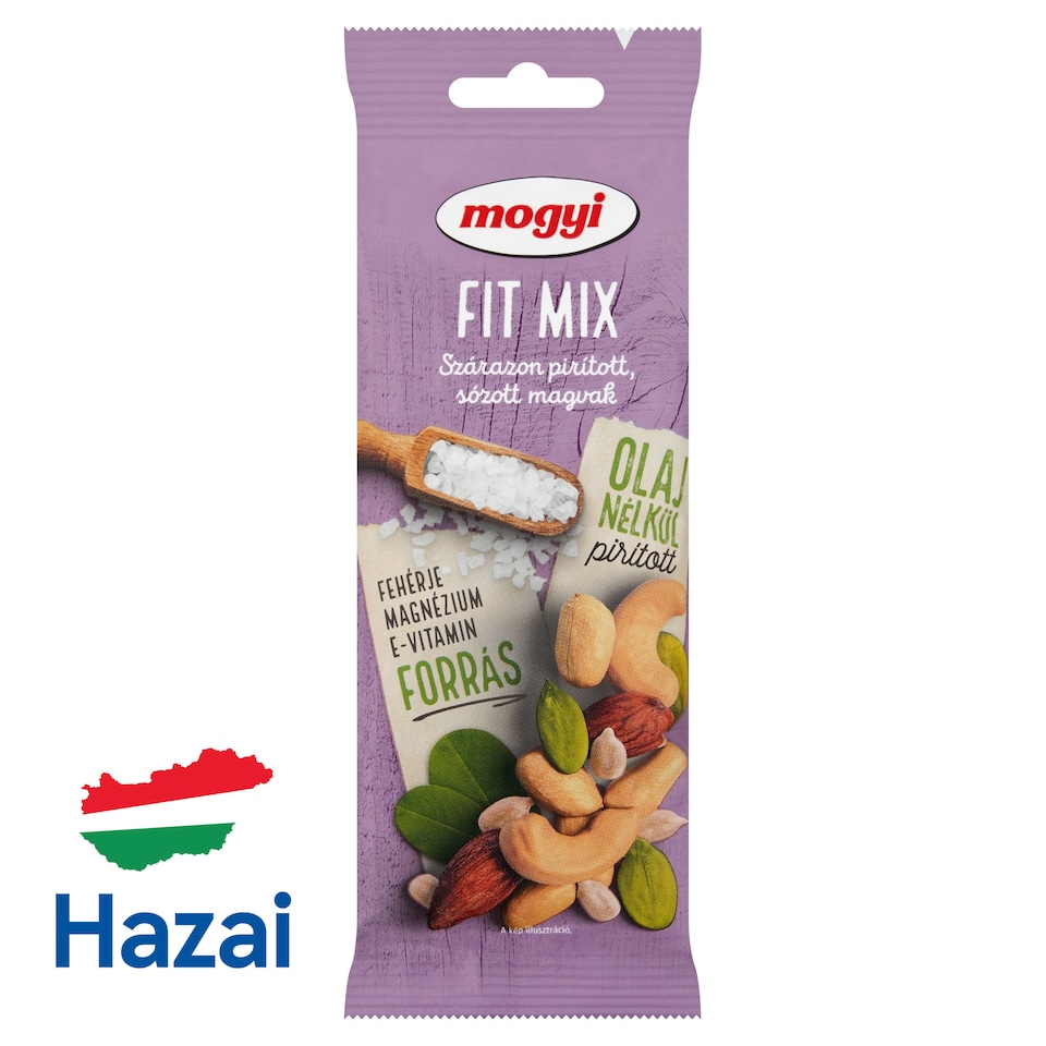 Mogyi Fit mix szárazon pirított, sózott magvak 70 g