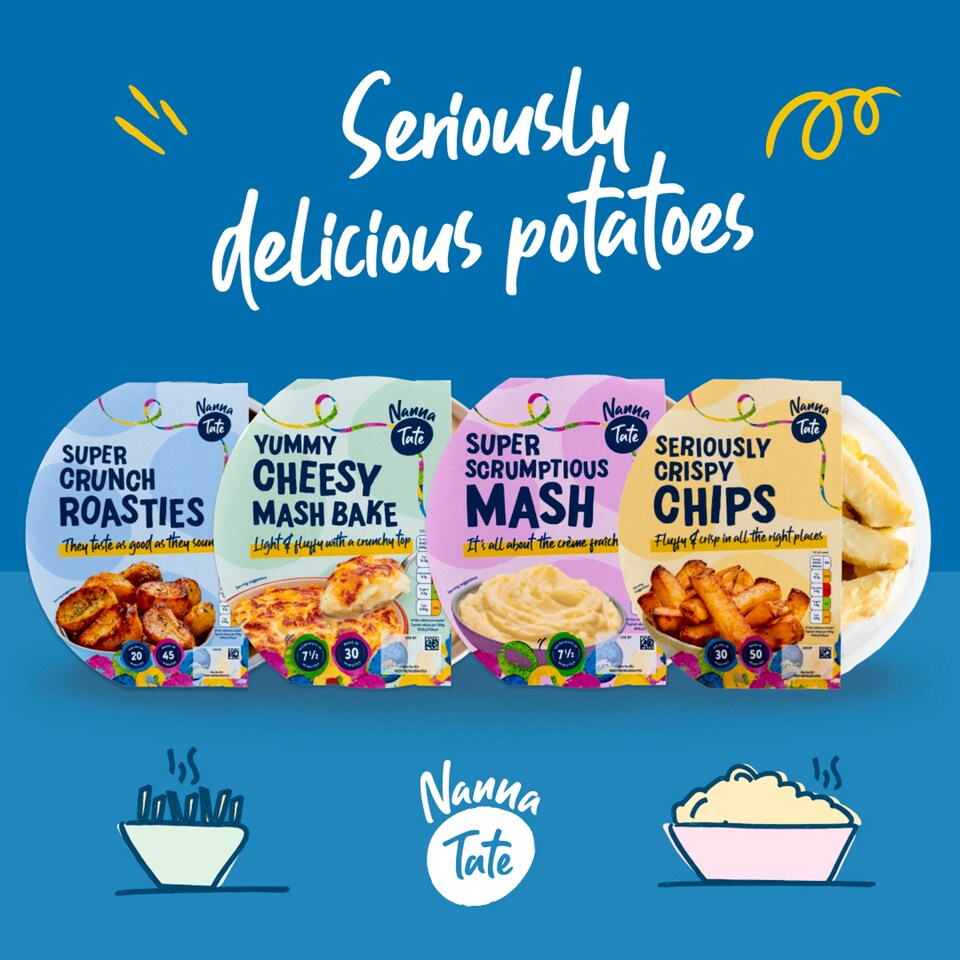 image 1 of Nanna Tate Yummy Cheesy Mash Bake 400g