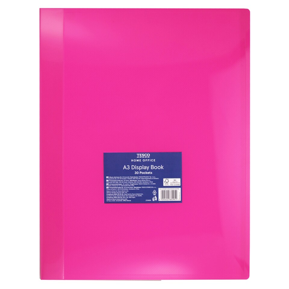 image 1 of Tesco Home Office Display Book A3