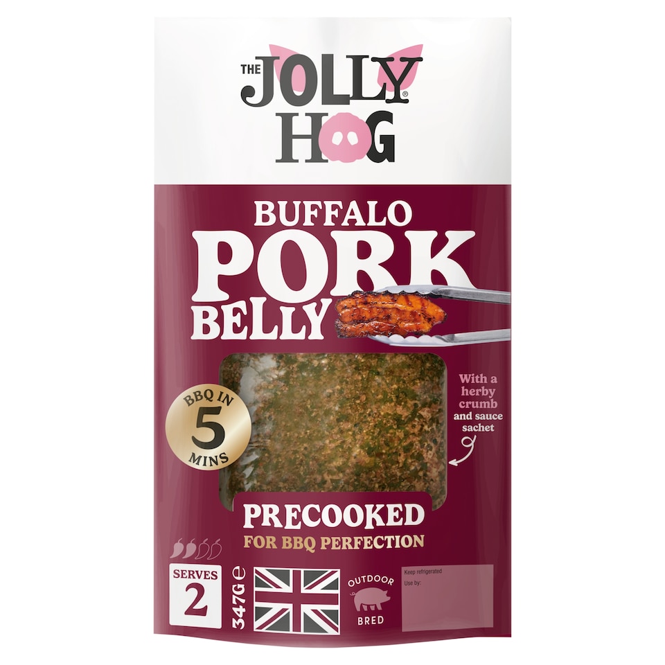 The Jolly Hog Pork Belly with Buffalo Sauce 347g