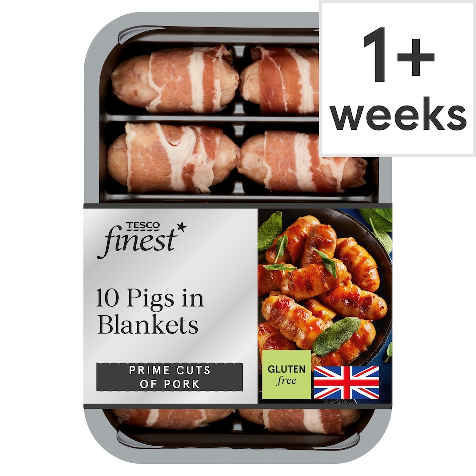 Tesco Finest 10 Pigs In Blankets 210G