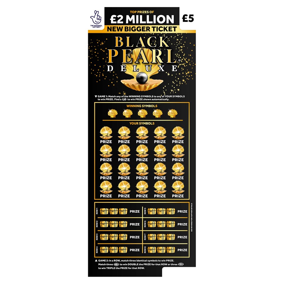 Black Pearl Deluxe Scratchcard