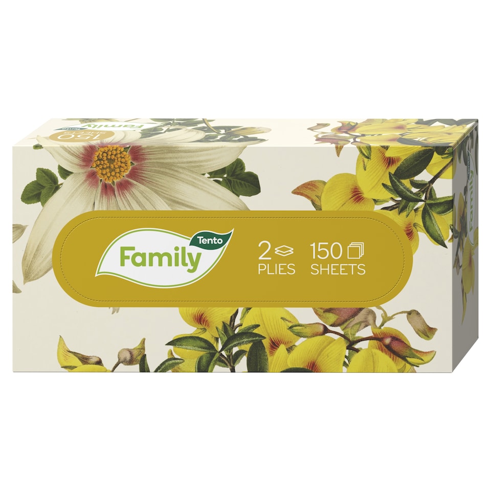 obrázok 1 z Tento Family Kozmetické utierky 2 vrstvové 150 ks