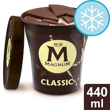 Magnum Classic Ice Cream Tub 440Ml