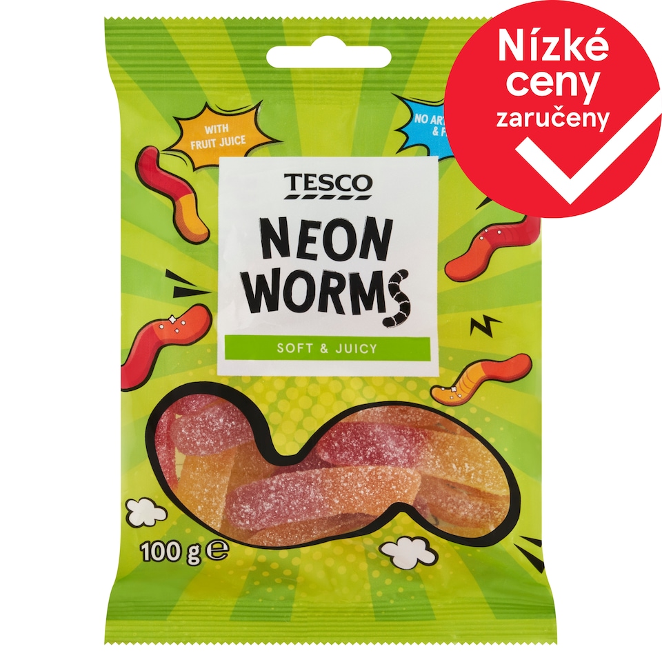 Tesco Želé s ovocnými příchutěmi 100g