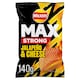 image 1 of Walkers Max Strong Jalapeño & Cheese Sharing Bag Crisps 140g