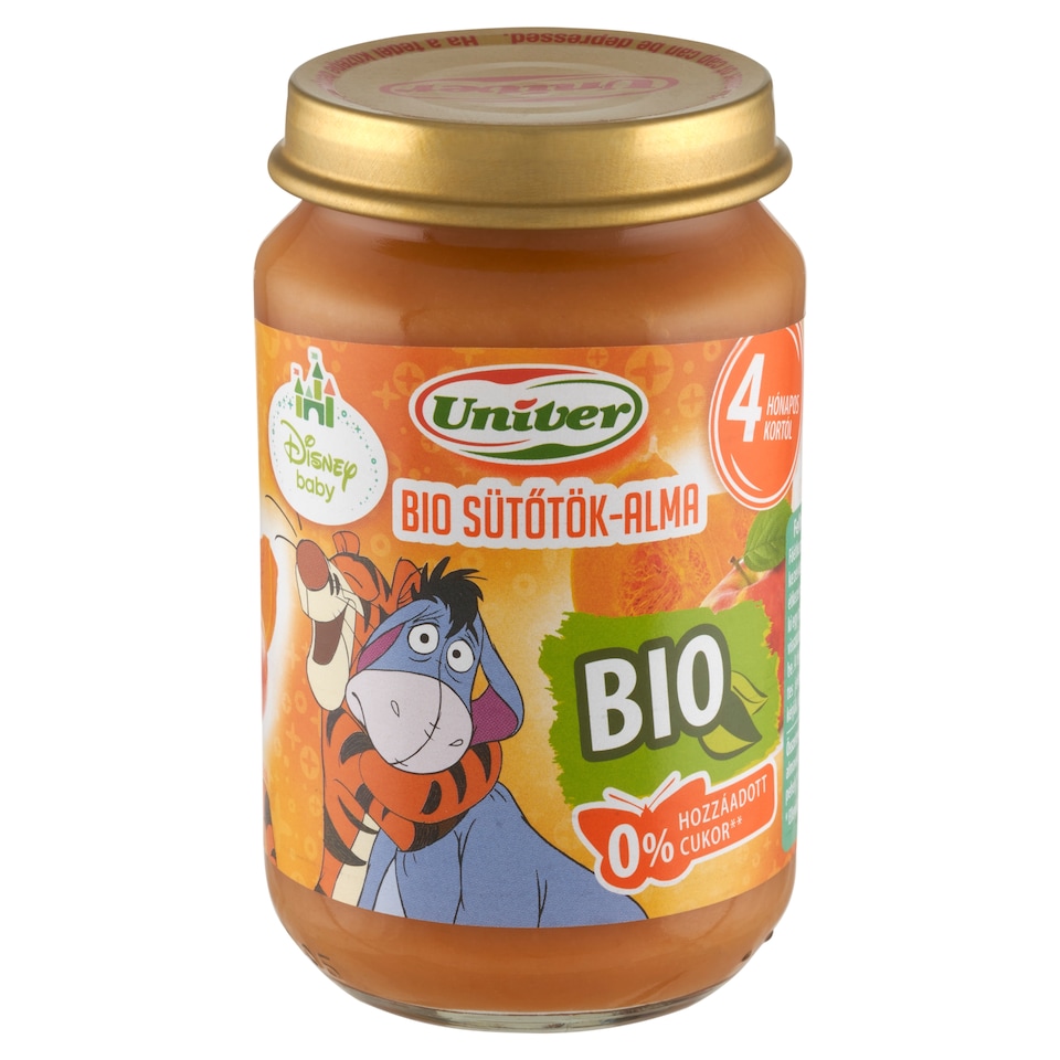 image 1 of Univer Organic Pumpkin-Apple Dessert for Babies 4+ Months 163 g