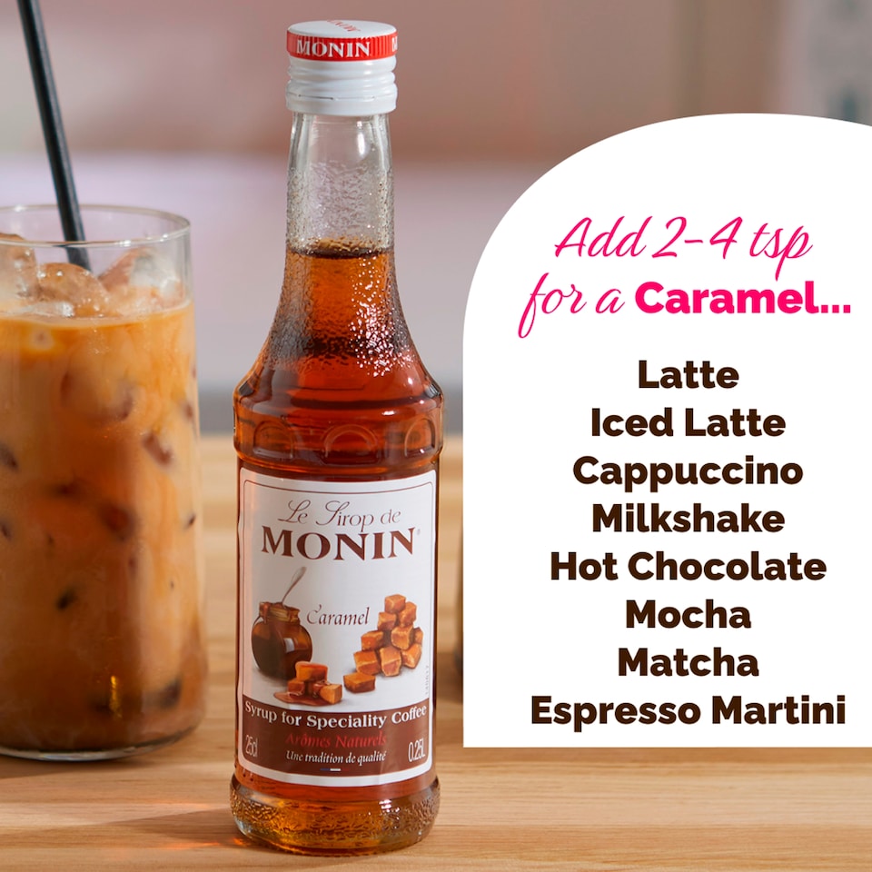image 1 of Monin Caramel Syrup 250Ml