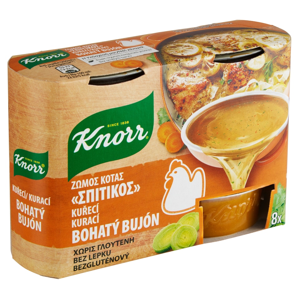 Knorr Bohatý Bujón Kuřecí 8 x 28g