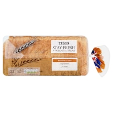 Tesco Stay Fresh Wholemeal Bread 800G