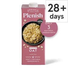 Plenish Organic Oat Milk Dairy Alternative Long Life 1L